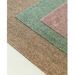 Normann Copenhagen Flick matto, 170 x 240 cm, luonnonvalkoinen - tummanvihreä, tuotteen lisäkuva