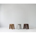 Normann Copenhagen Let stool, brown stained ash, extra image