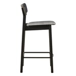 Woud Soma barstol, 65 cm, svartmålad ask
