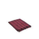 Tom Dixon Band plaid, 160 x 200 cm, bordeaux - noir, image extra