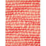 Tom Dixon Thread throw, 140 x 180 cm, orange - white, extra image