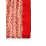 Tom Dixon Thread throw, 140 x 180 cm, orange - white, extra image