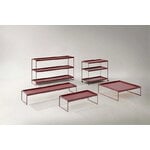 Kartell Trays shelf, 140 cm, burgundy, extra image