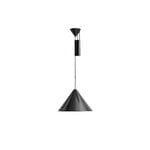HAY Compass Adjustable pendant, 430, soft black, extra image