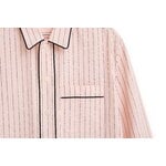 HAY Camisón largo Fineline, rosa suave, imagen extra