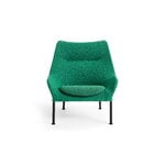 HAY O2 lounge chair, black - lift green, extra image