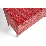 HAY Perforated floor cabinet, small, wine red, extra image