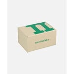Marimekko Unikko ornament, white - light pink - light yellow - green, view 3