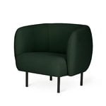 Warm Nordic Cape lounge chair, forest green