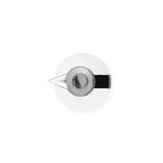 Normann Copenhagen Geo termoskanna, vit - silver