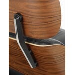 Vitra Eames Lounge Chair, classic koko, palisanteri - musta nahka