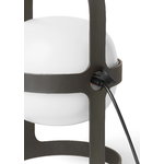 Rosendahl Soft Spot Solar portable table lamp, 18,5 cm, black