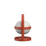 Rosendahl Soft Spot Solar Circular portable table lamp 18,5 cm, terracotta