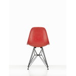 Vitra Eames DSR stol, fiberglas, klassisk röd - basic dark