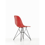 Vitra Eames DSR Fiberglass tuoli, classic red - basic dark