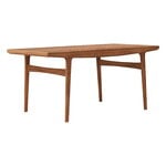 Warm Nordic Tavolo da pranzo Evermore, 160 cm, con 2 prolunghe, teak - rovere oliato, immagine extra