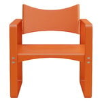 Verpan Series 270 F Sessel, orange-rot, extrabild