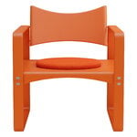 Verpan Coussin de fauteuil Series 270 F, orange Hallingdal 65 0590, image extra