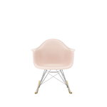 Vitra Eames RAR rocking chair, pale rose - chrome - maple