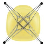 Vitra Chaise Eames DSR, citron RE - chrome