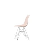 Vitra Eames DSR tuoli, pale rose - kromi