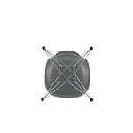 Vitra Eames DSR tuoli, granite grey - kromi