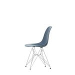 Vitra Eames DSR tuoli, sea blue - kromi