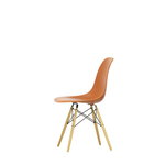 Vitra Eames DSW chair, rusty orange - maple
