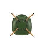 Vitra Eames DSW Stuhl, waldgrün - Ahorn