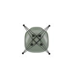Vitra Eames DSR Fiberglass Chair, meerschaumgrün – schwarz