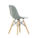 Vitra Eames DSW Fiberglass Chair, sea foam green - maple