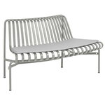 HAY Palissade Park dining bench cushion, out, 1 pc, sky grey