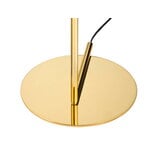 Flos IC F1 lattiavalaisin, 24K kulta