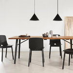 Woud Annular pendant, black