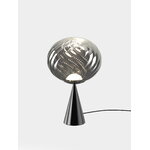 Tom Dixon Whirl Cone Fat table lamp, silver - black, extra image