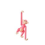 Kay Bojesen Denmark Puinen apina, mini, pinkki, tuotteen lisäkuva