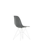 Vitra Eames DSR chair, granite grey - white