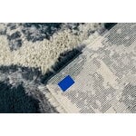 Hem Monster Teppich, 250 x 350 cm, dunkles Blaugrün - Cremeweiß