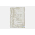 Hem Glitch pläd, 180 x 130 cm, sand - off-white