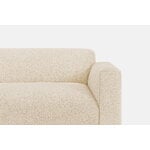 Hem Koti 3-istuttava sohva, luonnonvalkoinen buklee