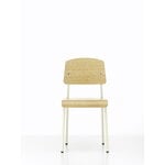 Vitra Standard chair, Prouvé Blanc Colombe - oak