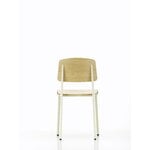 Vitra Standard tuoli, Prouvé Blanc Colombe - tammi