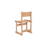 Hem Bullnose chair, natural beech