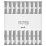 Artek Siena cotton fabric, 150 x 300 cm, grey - light grey