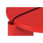 Hem Lolly side table, traffic red