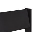 Hem Bullnose chair, black