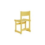 Hem Bullnose chair, yellow