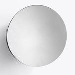 New Works Aura mirror, large, stainless steel