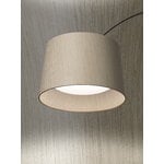 Foscarini Lampada da terra Twiggy Wood, nera