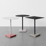 HAY Terrazzo pöytä, 60 x 60 cm, anthracite – harmaa